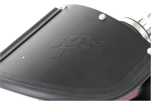 Jeep Wrangler Performance Air Intake - K&N Engineering - 77 Series Metal Cold Air Intake - `12-`18